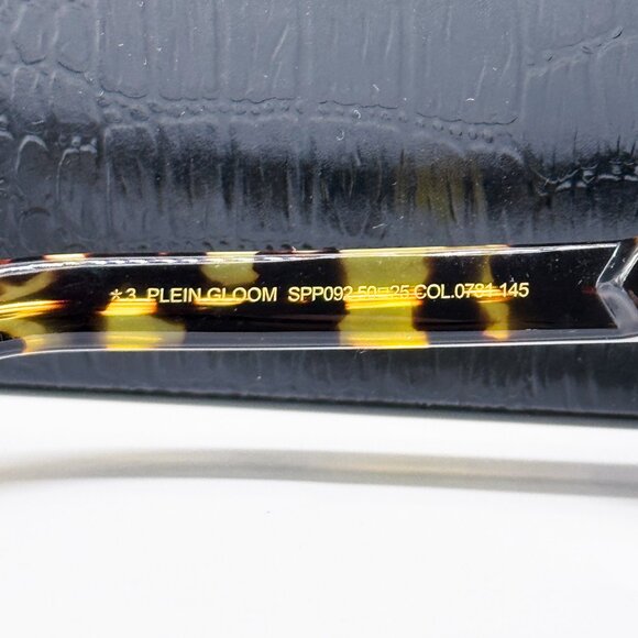 NEW PHILIPP PLEIN GLOOM SPP092M 0781 HAVANA MEN SUNGLASSES PHILIPP PLEIN - Picture 10 of 12